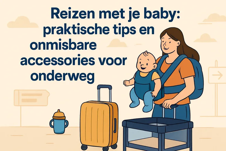 Reizen met je baby: praktische tips en onmisbare accessoires voor onderweg